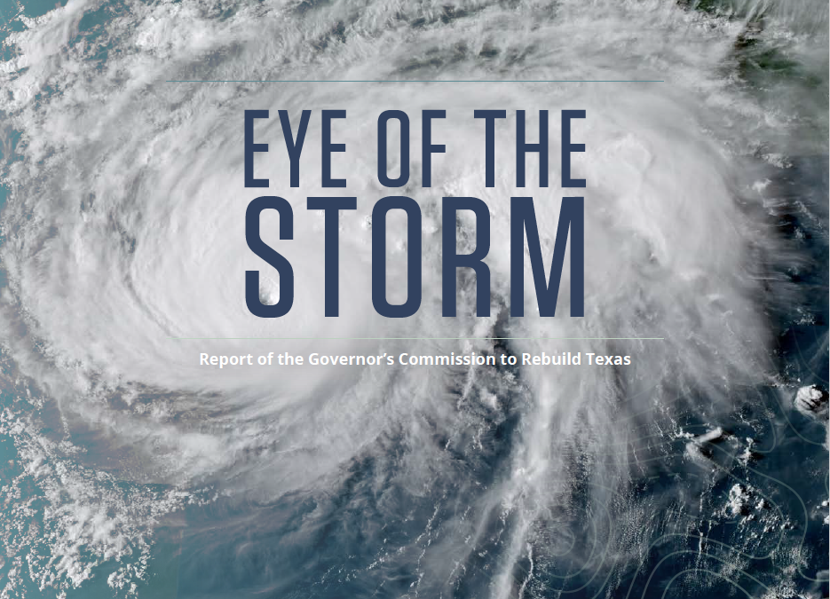 Legislative Report on Hurricane Harvey